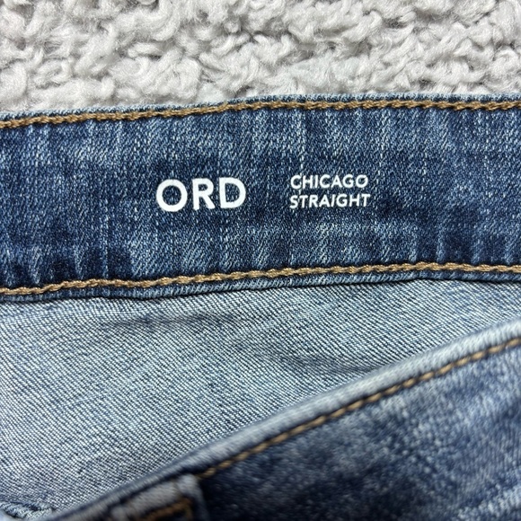 WARP + WEFT Jeans Mens 40 x 30 ORD Chicago Straight Regular Wash Stretch Denim - Picture 3 of 7